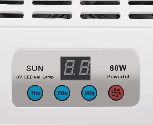 Miniatura 6 de Lámpara de uñas 5 en 1, colector de polvo de uñas con taladro de uñas y lámpara de escritorio LED, lámpara LED de uñas para esmalte de gel