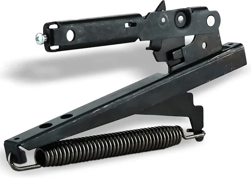 Bisagra para puerta de horno Whole Parts mejorada (negro) Parte # PC020007 [versión mejorada más fuerte], repuesto y compatible con algunos hornos