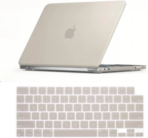 Miniatura 72 de Se7enline Compatible con MacBook Air 2025 2024 2023 de 15 pulgadas M4 M3 M2 Funda rígida para laptop Mac Air de 15.3 pulgadas M4 M3 M2 Chip