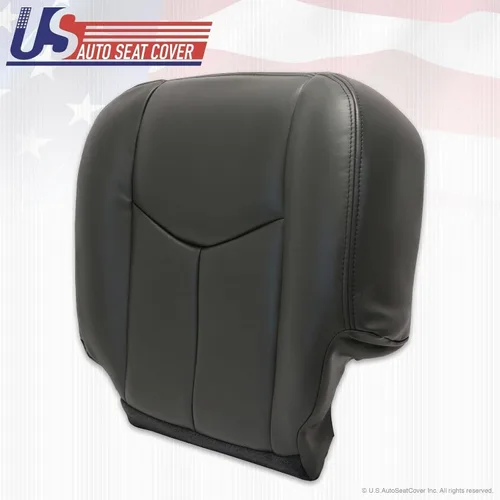 Miniatura 5 de 2003 2004 2005 2006 para Chevy/GMC Duramax Truck Driver Bottom Seat Cover Gris Oscuro