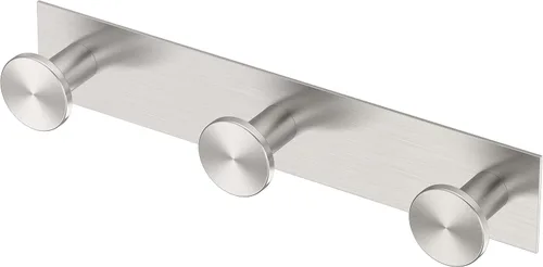 Miniatura 7 de Gatco 1288B Glamour - Gancho triple para bata de 3 ganchos, gancho montado en la pared para toallas de baño, batas y abrigos, 11 pulgadas de Latón