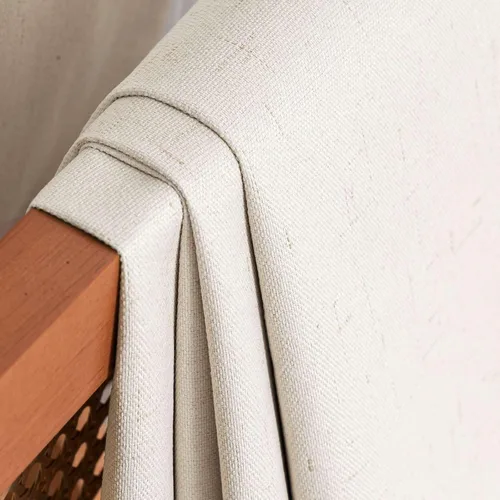 Miniatura 74 de H.VERSAILTEX - Cortina opaca 100 % de lino de 108 pulgadas de largo para dormitorio, con aislamiento térmico, lino texturizado, ahorro de energía