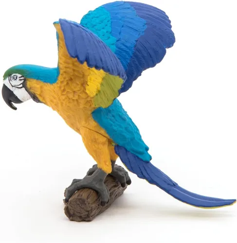 Miniatura 7 de Papo - Figura de loro guacamayo azul - 3 años + 2-Multicolor
