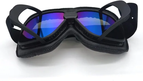 Miniatura 6 de Gafas vintage retro estilo piloto motocicleta Cruiser Scooter