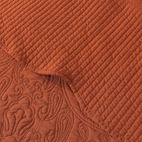 Miniatura 228 de HoneiLife - Juego de colcha de tamaño Queen, juego de ropa de cama de pana bordada de 3 piezas, colcha de lujo, ligera, cálida, para todas las Pana