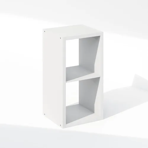 Miniatura 6 de Furinno Organizadores y almacenamiento de armario cúbicos, organizador de armario de 2 cubos, almacenamiento de armario con estante abierto, marco