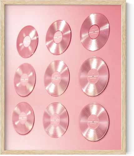 Miniatura 56 de Haus & Hues - Póster rosa con impresión de guepardo para decoración de pared de habitación, decoración artística para pared, sin marco, diseño