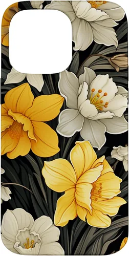 Miniatura 21 de Daffodil Flower Pattern Modern Floral Case for iPhone 17