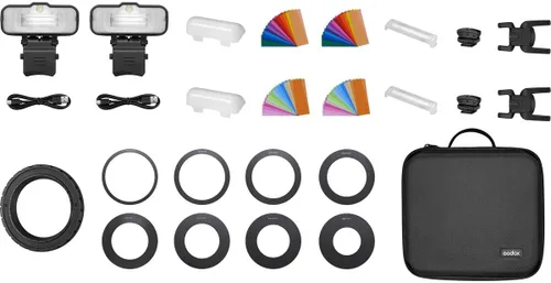 Godox Kit de flash macro 2X MF12 K2