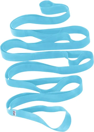Miniatura 9 de TECEUM Stretching Strap for Yoga & Physical Therapy – 10 Loops – Non-elastic Leg Stretch Straps for Stretching, Exercising, Pilates, Post-injury
