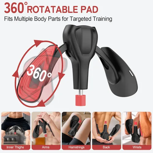 Miniatura 4 de Dispositivos de ejercicio para suelo pélvico, 77 libras, ajustable, Kegel, ejercitador de muslos y entrenamiento de cadera, equipo de entrenamiento
