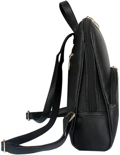 Miniatura 21 de Nevenka mochila informal estilo cartera de imitación cuero con cierre para mujer