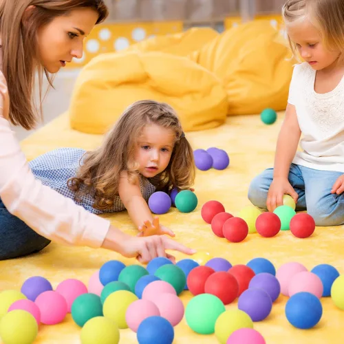 Miniatura 6 de Chivao 200 pelotas de tenis de mesa, lavables, juego de tenis de mesa, mini bolas de plástico para piscina, carnaval, fiesta Colorido