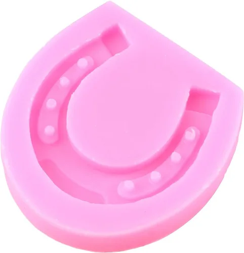 Miniatura 8 de ZiXiang Molde de silicona para caballo, moldes de herradura para pezuñas de herradura, molde de caramelo para decoración de pasteles de azúcar
