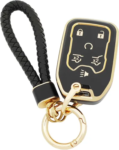 Miniatura 39 de Funda para Llavero de Coche Llavero Funda de Llave de TPU Suave Carcasa de Protección Portallaves Accesorios