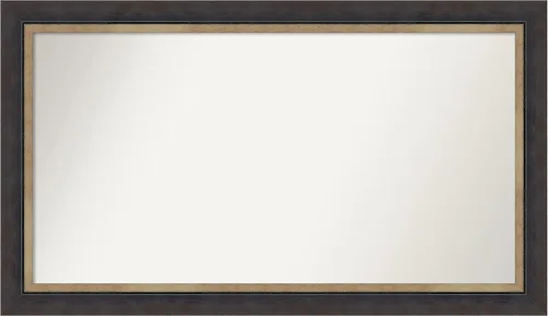 Miniatura 273 de Amanti Art Espejo personalizado, espejo de baño negro Astor, espejo de pared o espejo de tocador de baño sobre el fregadero (25 x 25 pulgadas)