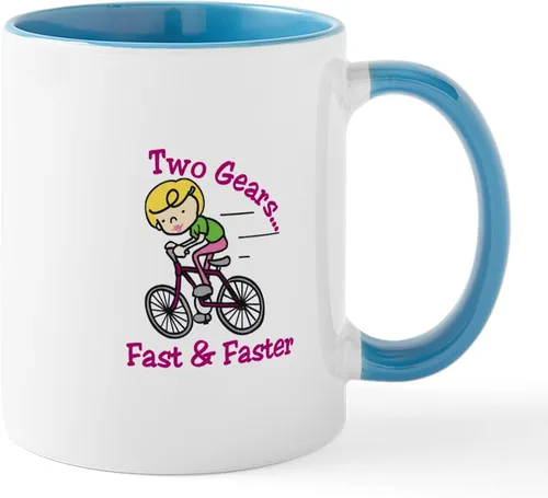 Miniatura 24 de CafePress Bicycle Bike Riding 11 Oz Ceramic Mug 11 oz (325 ml) Ceramic Coffee Mug