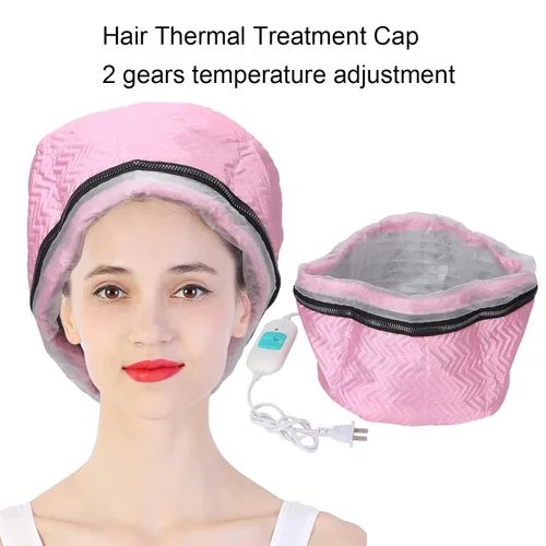 Miniatura 2 de Casquillo de calefacción, casquillo del tratamiento térmico del cabello. Temperatura ajustable Deep Conditioning Electric Heat Cap