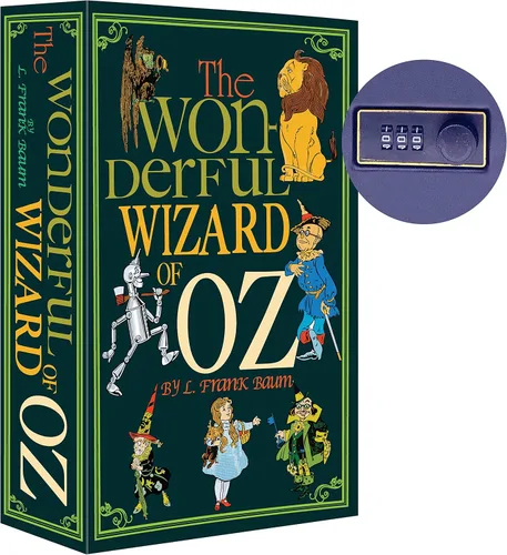 Miniatura 67 de Caja de almacenamiento segura para libros de desviación con páginas reales, combinación de cerradura y llave, caja fuerte para guardar dinero, cajas