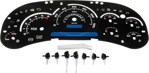 Miniatura 2 de Dorman 10-0104B Kit de actualización de grupo de instrumentos - Estilo Escalade con temperatura de transmisión compatible con modelos seleccionados