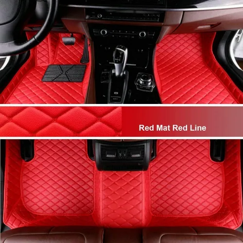 Miniatura 23 de Alfombrillas para todo tipo de clima para Dodge Charger RWD SRT/Chrysler 300 RWD 2006-2023 ajuste personalizado forro de piso de automóvil 2 filas