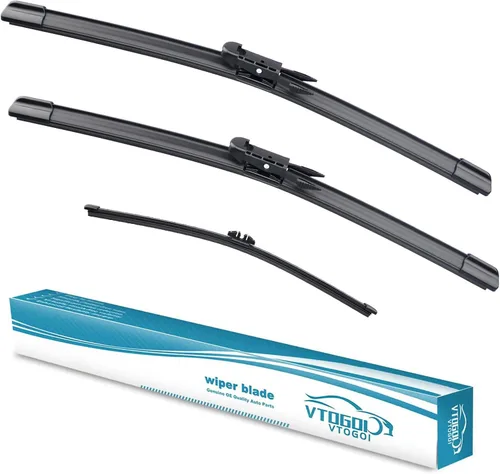 Miniatura 11 de VTOGOI escobillas de limpiaparabrisas con juego de escobillas traseras para BMW X3 2004-2010, repuestos de limpiaparabrisas automotrices, que
