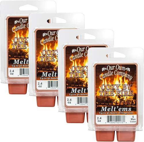 Miniatura 60 de Our Own Candle Company Premium Wax Melt, Grandma's Kitchen, 6 cubos, 2.4 oz (paquete de 4)