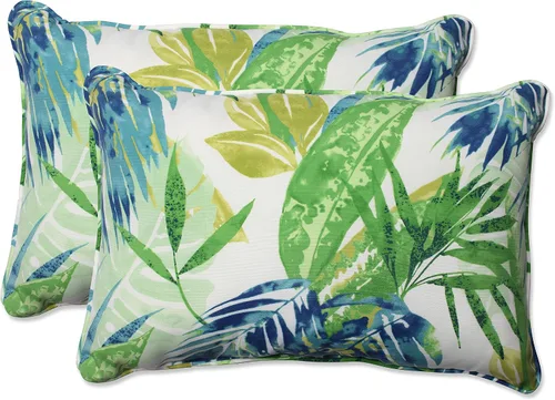 Miniatura 19 de Pillow Perfect Outdoor Cojín rectangular de piedra Setra para interiores (juego de 2) 18.5 X 11.5 X 5