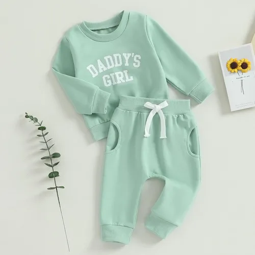 Miniatura 18 de FYBITBO 2 piezas de ropa de otoño e invierno para bebé niña, sudadera con capucha y pantalones de camuflaje, conjuntos de ropa