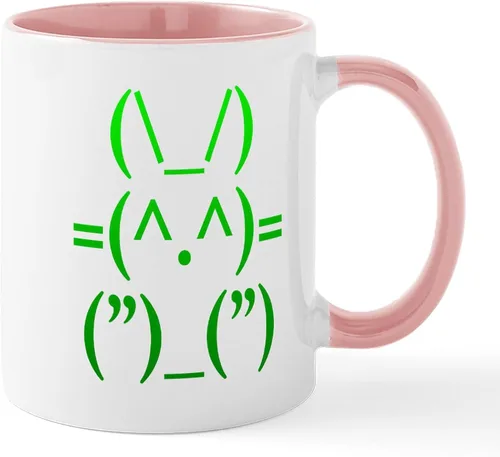 Miniatura 38 de CafePress Ascii - Taza de café de cerámica, taza de té, 11 onzas