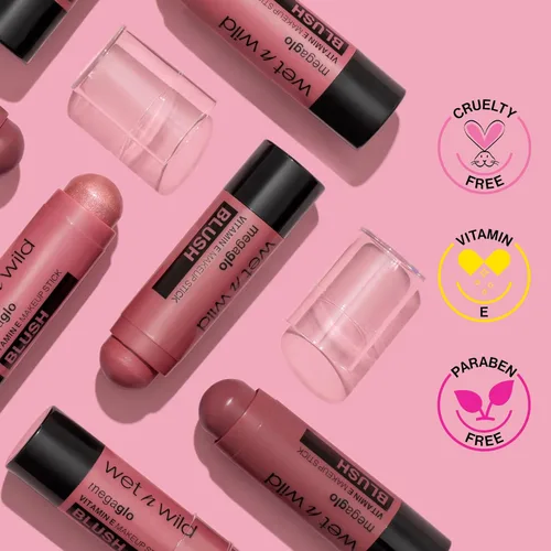Miniatura 5 de wet n wild MegaGlo Barra de Maquillaje, Color Modulable, Uso Versátil, Libre de Crueldad Animal y Vegano - Peach Bums Melocotón Bums