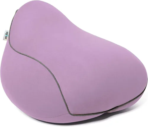 Miniatura 8 de Yogibo Sillón Puff Pequeño para Adultos, Niños y Adolescentes, Suave, de Felpa, Cómodo, Sensorial, Puff para Juegos, Funda Lavable, Azul