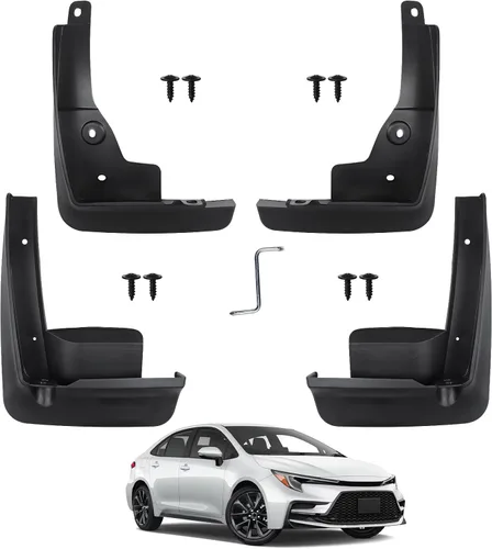 Miniatura 24 de Peleus Guardabarros mejorados para Mazda CX-30 2025 2024-2020, aletas antisalpicaduras aerodinámicas, juego de 4 guardabarros y aletas para Mazda