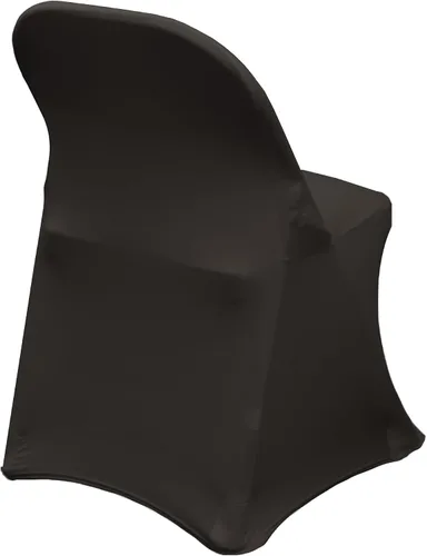 Miniatura 2 de YOUR CHAIR COVERS - Funda para silla plegable de elastano elástica, color negro