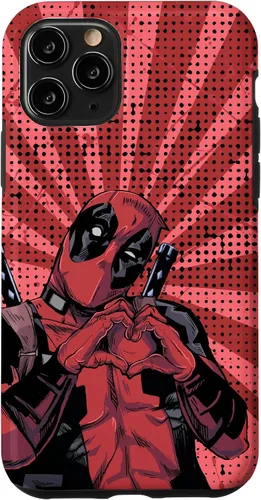 Miniatura 29 de Marvel Deadpool - Carcasa para iPhone 17, diseño de manos de cómic
