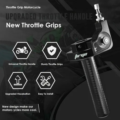 Miniatura 2 de Cable de acelerador para motocicleta de 0.866 in CNC de aluminio rápido para CRF50 CRF70 70 110 70CC 110CC IRBIS 125 250 Dirt Pit Bike Accesorios