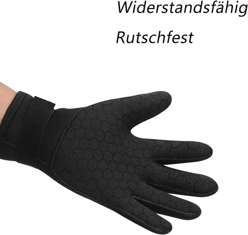 Miniatura 2 de Skyone Guantes de neopreno para buceo, guantes de buceo, guantes de surf de 0.118 pulgadas, 0.198 pulgadas, para hombres, mujeres, niños, térmicos
