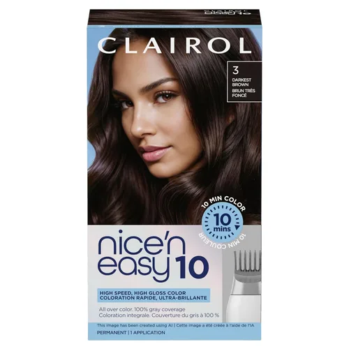 Miniatura 15 de Clairol Nice'N Easy 10 - Tinte permanente para el cabello, color rubio 10 más claro, cobertura del 100 % de las canas, color de cobertura completa
