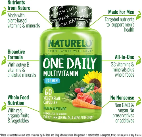 Miniatura 4 de NATURELO - Multivitamínico diario para los hombres