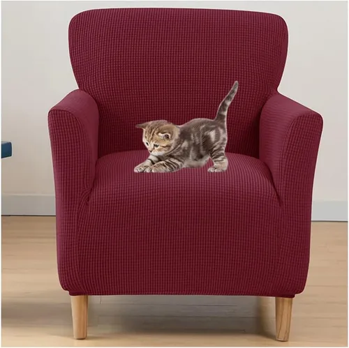 Miniatura 14 de XMAYODS Funda elástica para silla de club, funda de barril para silla, funda de elastano suave para sillón, funda de sofá extraíble, protector de #1
