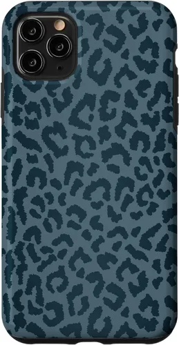 Miniatura 13 de iPhone 12/12 Pro Leopard Pacific Blue Phone-12 Pro & Pro Max Cheetah Skin Case