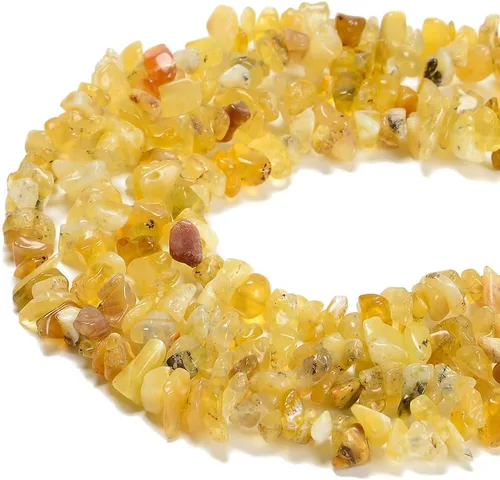 Miniatura 17 de Juego de pulseras de piedras preciosas de aventurina azul natural de 0.197-0.315 in, diseño de grava curativa, cuentas de piedra irregular, diseño