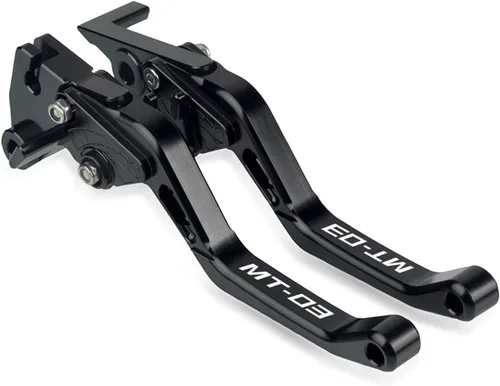 Miniatura 24 de DOUKI Para Yamaha MT03 2005-2006 MT-03 MT 03 Motocicleta Palancas de embrague de freno corto embrague embrague empuñaduras Agarres extremos manillar
