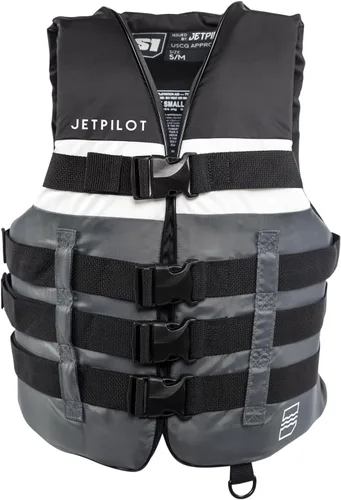Miniatura 8 de Jet Pilot S1 - Chaleco de nailon CGA Wakeboard para hombre Neón