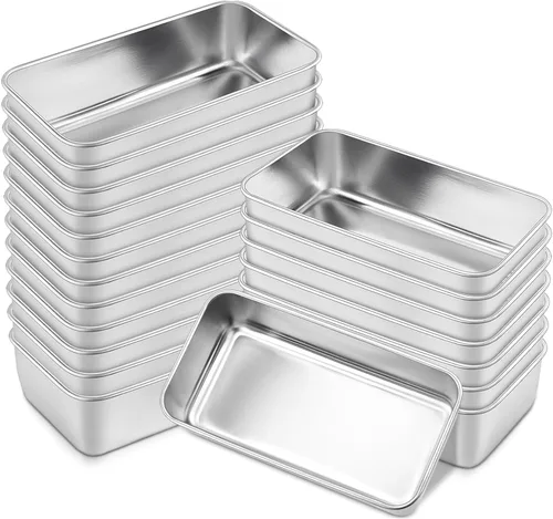 Miniatura 24 de Onader Molde para pan para hornear, sartén profunda de acero inoxidable de 9 x 5 pulgadas