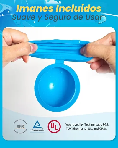 Miniatura 5 de 12 globos de agua reutilizables – Bolas de agua de llenado rápido para niños de 4 a 8 años – Bomba de agua autosellante recargable para fiesta