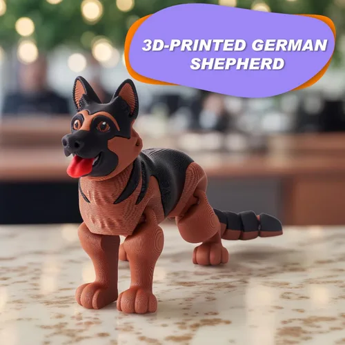 Miniatura 60 de Yipintang Criaturas Impresas en 3D Animales Flexibles - Juego de Animales Fidget de 7 Pulgadas para Decoración de Estantes (Pareja de León Adulto)