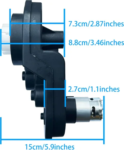Miniatura 2 de Power Wheels 12V RS550 40000RPM de alta velocidad potente caja de cambios de motor actualización para niños paseo en Mltoys piezas de repuesto