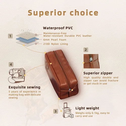 Miniatura 3 de Neceser personalizado para hombres con nombre – Neceser para hombre para viajar – Kit de aseo Dopp para hombre, regalo de padrinos de boda, regalos