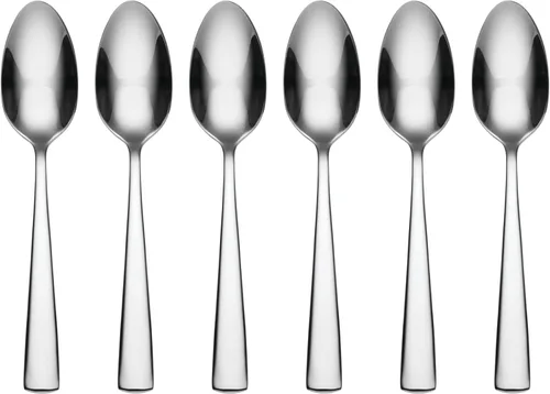 Miniatura 7 de Oneida H098006D Nocha Everyday Cucharas llenas cubiertas, juego de 6, 7 pulgadas de largo x 1.4 pulgadas de ancho